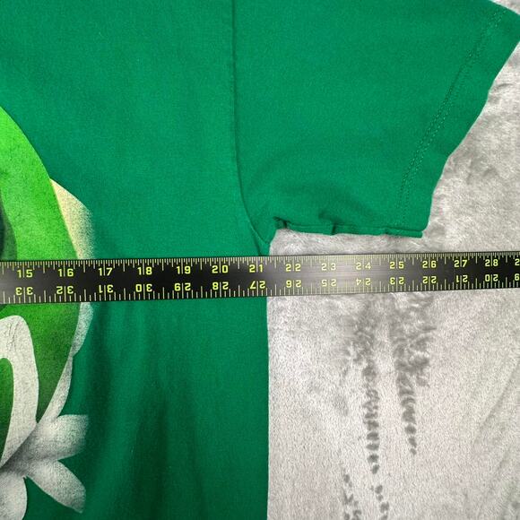 Vintage Green M&M’s Michelle Mars Big Print Graphic T-shirt Size Large - Picture 7 of 7